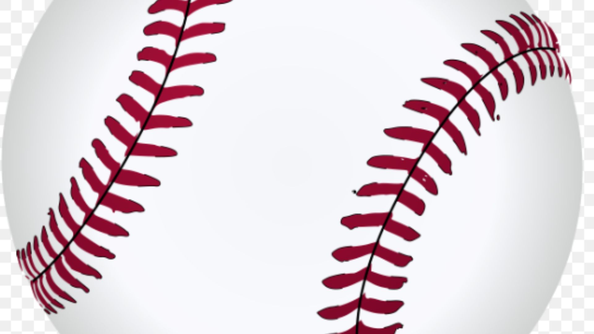 A picture showing a baseball.